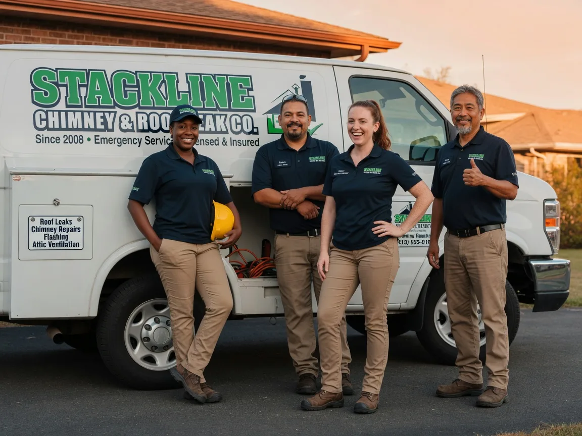Chimney flashing repair company in Lewis Center, OH
